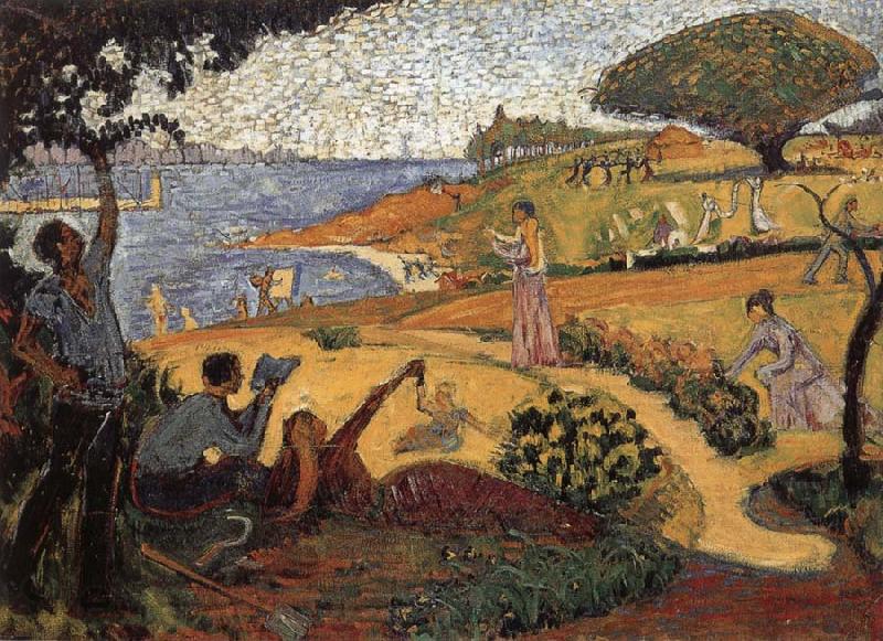 Paul Signac Study of Harmonious times Norge oil painting art